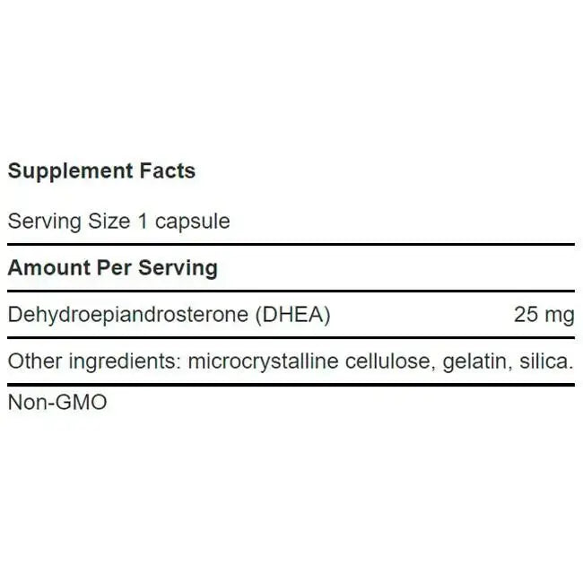 Premium Dh3ea 25mg (100 Tabletes) - Life Extension - DHEA