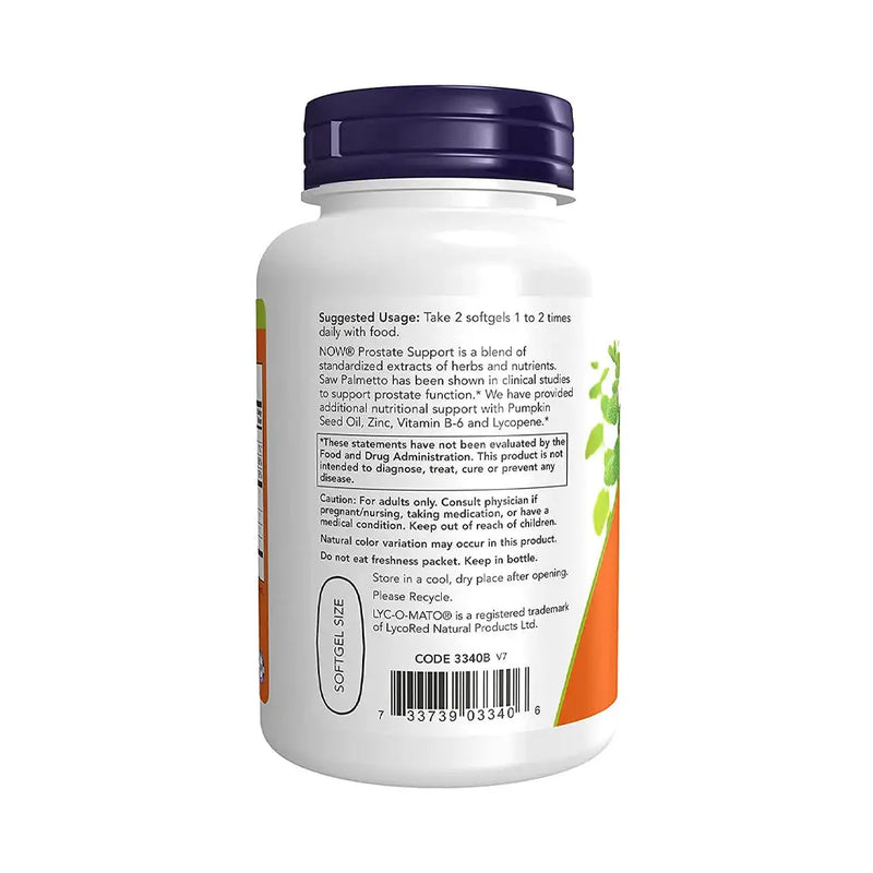 Prostate Support (90) - Now Foods - Vitamina