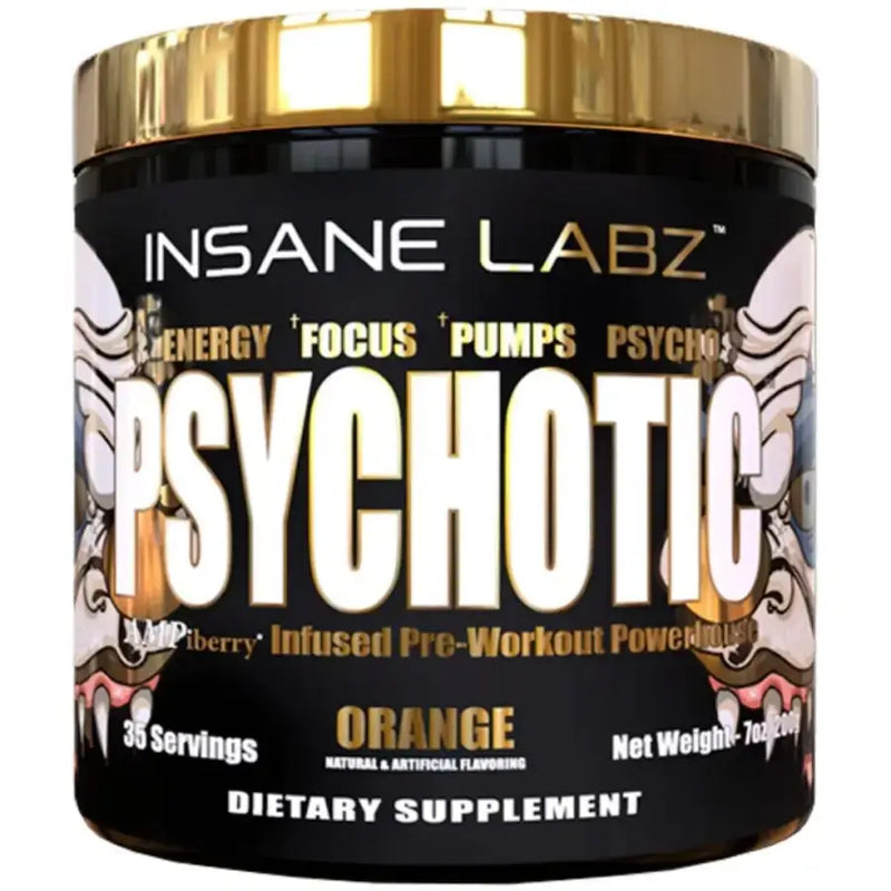 Psichotico Gold (35 Doses) - Ins4n3 Labs - PRE TREINO