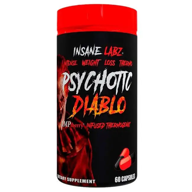 Psychotic Diablo (60 caps) - Insane Labz - TERMOGENICO