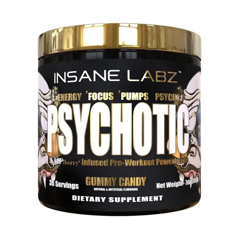 Psychotic Gold (35) Gummy Candy - Insane Labz