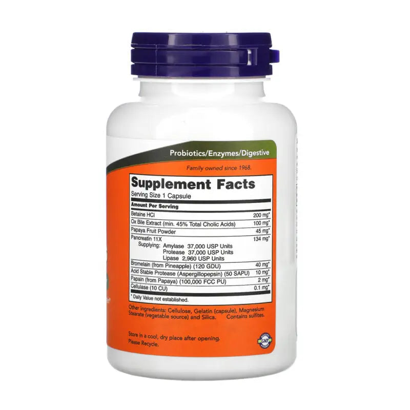 Psyllium Husk 500mg (200) - Now Foods - Vitamina