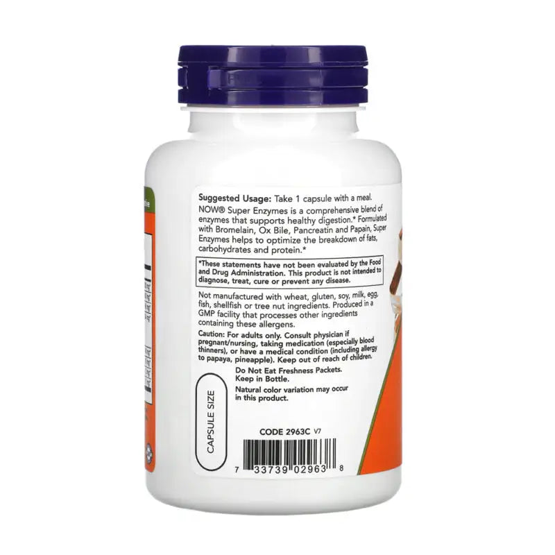 Psyllium Husk 500mg (200) - Now Foods - Vitamina