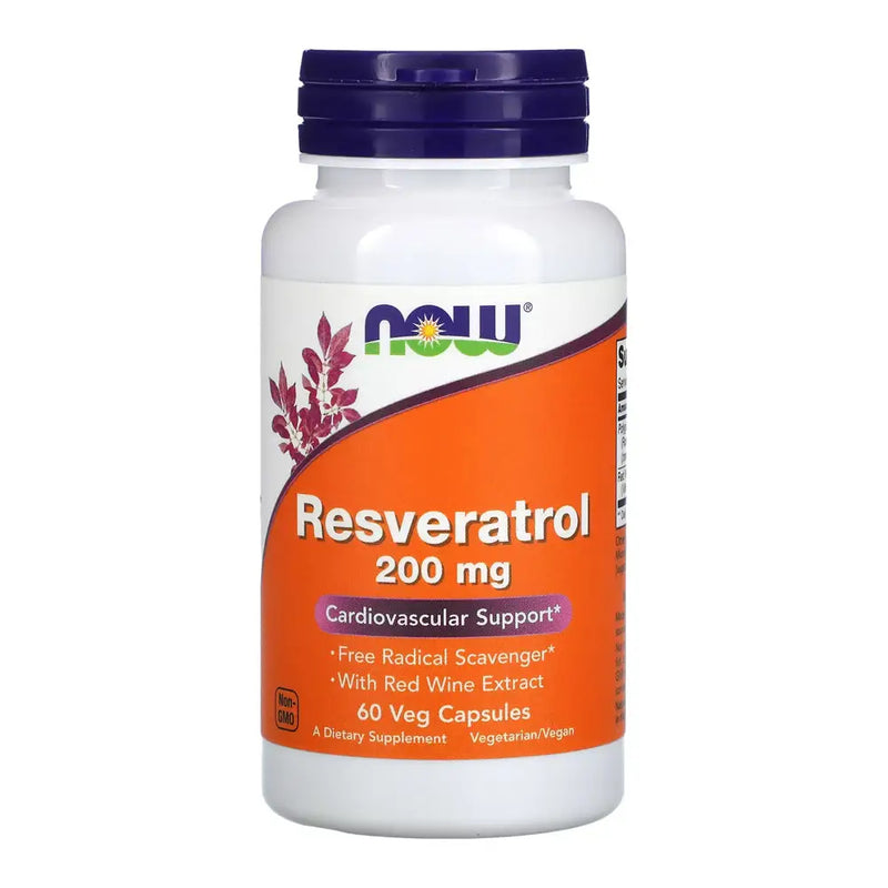 Resveratrol 200mg (60) - Now Foods - ANTIOXIDANTE