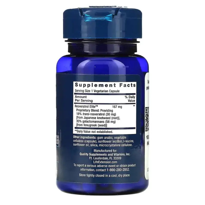 Resveratrol Elite (30) - Life Extension