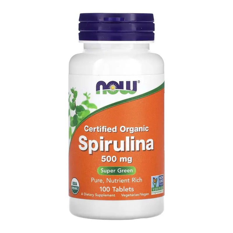 Spirulina 500mg (100) - Now Foods - Vitamina