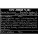 Stimerex Hardcore (90) - Hi-Tech Pharma - iPUMP Suplementos - Rotulo