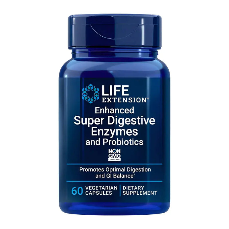 Super Digestive Enzymes and Probiotics (60 VCapsules)