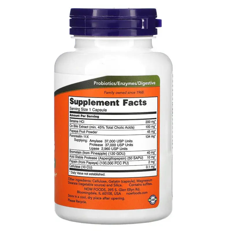 Super Enzymes (90) - Now Foods - Vitamina