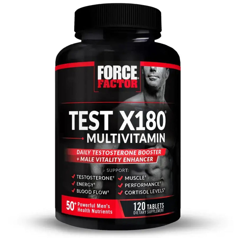 T3est X180 Boost Multivitamin (120 Capsulas) - Force Factor - TESTOSTERONA BOOSTER