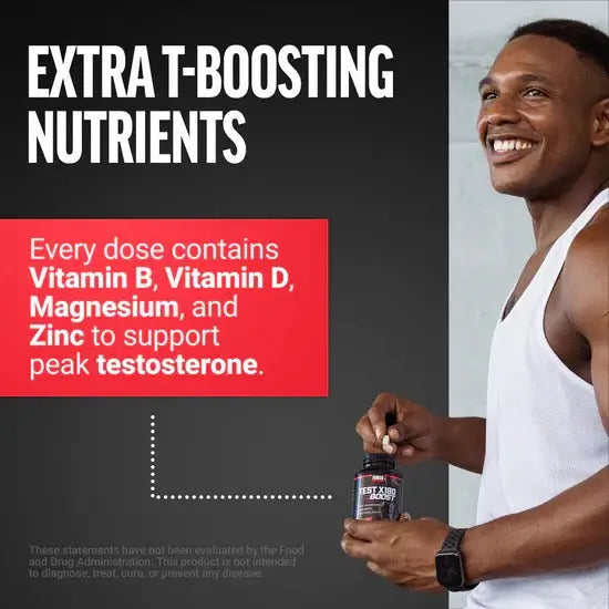 TEST X Boost (120 Tablets) Force Factor Frete grátis