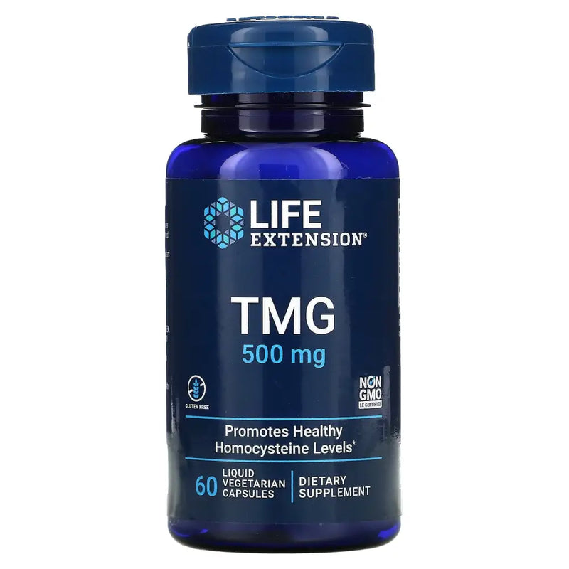 TMG Trimethylglycine 500mg (60) - Life Extension