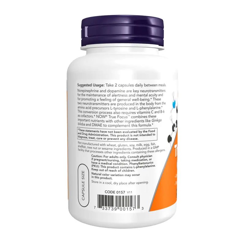 True Focus (90) - Now Foods - Vitamina