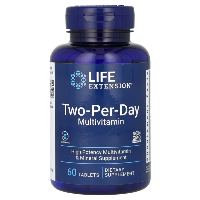 Two-Per-Day Multivitamin (60) - Life Extension