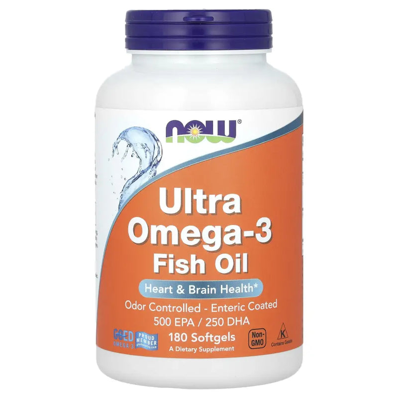 Ultra Omega-3 (180) - Now Foods - Vitamina