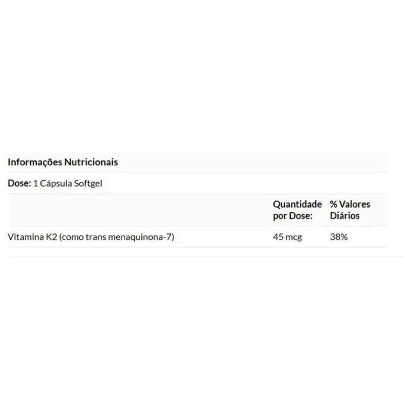 Vitamin K2 MK-7 45 mcg (90 Softgels) - Life Extension