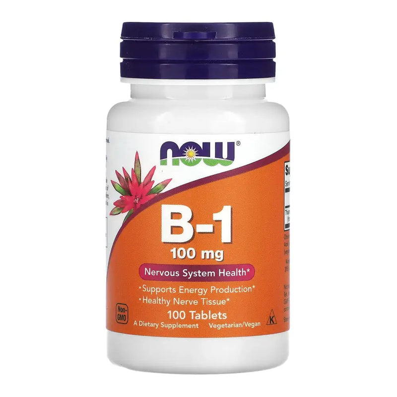 Vitamina B-1 100mg (100) - Now Foods - Vitamina