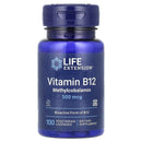 Vitamina B12 Metilcobalamina 500 mcg (100 Lozenges) - Life