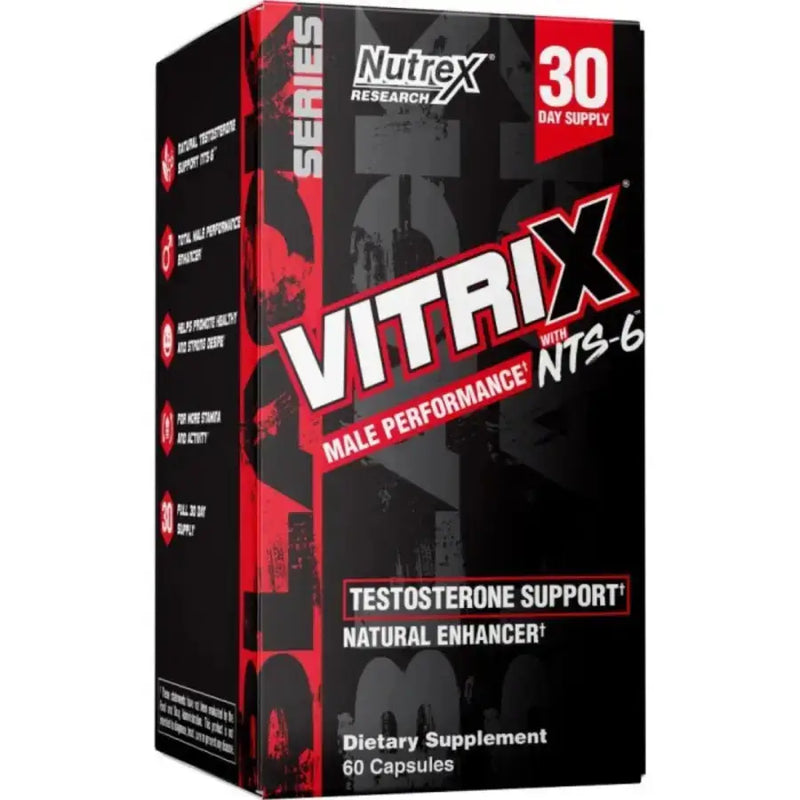 Vitrix Male Performance (60 Capsulas) - Nutrex Research - TESTOSTERONA BOOSTER